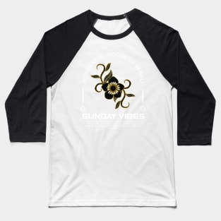 Flower Baseball T-Shirt